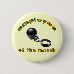 Bóton Redondo 5.08cm employee of the month