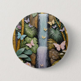Bóton Redondo 5.08cm Enchanted Falls Oasis