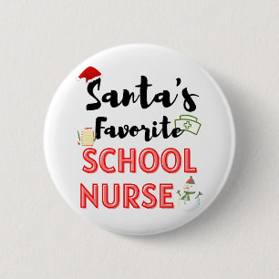 Bóton Redondo 5.08cm Enfermeira de escola natal