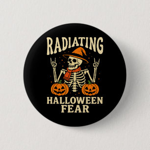 Bóton Redondo 5.08cm Enfermeiro de Radiologia do Halloween