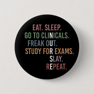 Bóton Redondo 5.08cm Enfermeiro, estudante de Enfermeiro, Enfermeiro, E