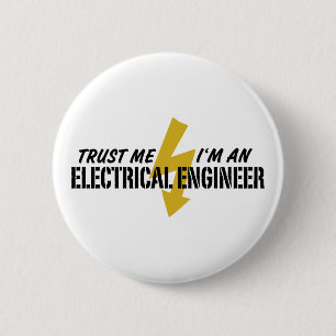 Bóton Redondo 5.08cm Engenheiro electrotécnico