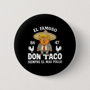 Bóton Redondo 5.08cm Engraçada Trump Sempre Chica Vamos De Memória Ir T