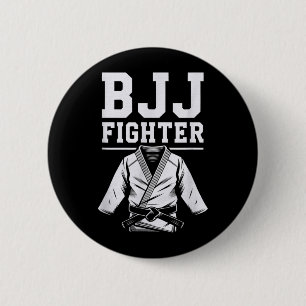 Bóton Redondo 5.08cm Engraçado BJJ Jiu Jitsu Brasileiro Lutador BJJ Eng