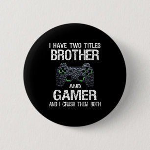 Bóton Redondo 5.08cm Engraçado Gamer Cita Videos games para jogos Boina