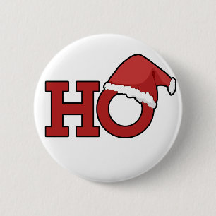 Bóton Redondo 5.08cm Engraçado Humor de Natal