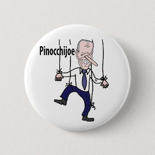 Bóton Redondo 5.08cm Engraçado político Anti Joe Biden Pun