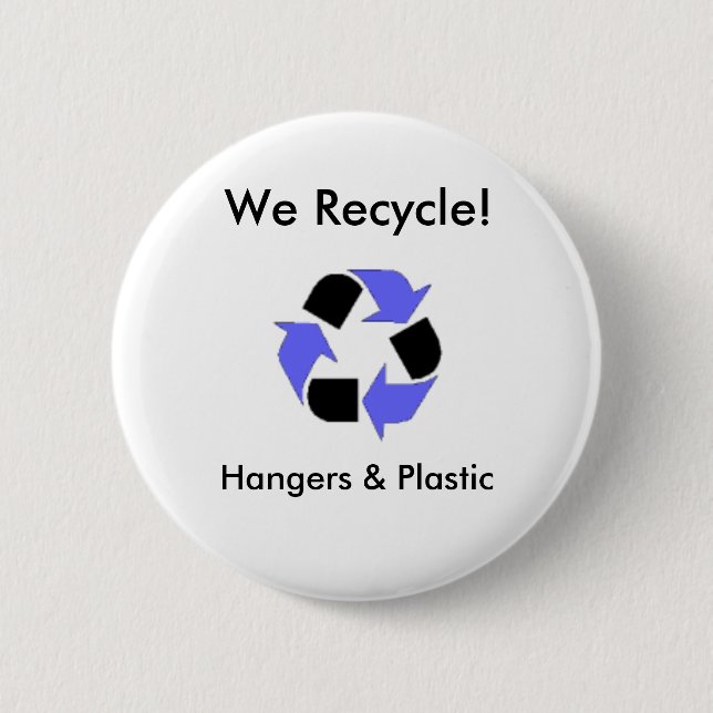 Bóton Redondo 5.08cm enviroment_logo, nós recicl! , Cair… - (Frente)