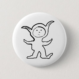 Bóton Redondo 5.08cm Enxaqueca-chupa-chupa-chupa Design