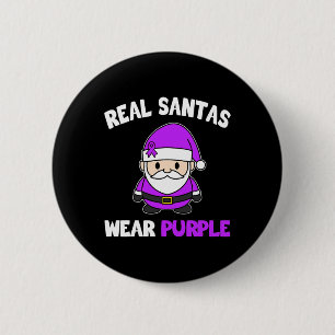 Bóton Redondo 5.08cm Epilepsia Real Santas Veste Suporte de Consciência