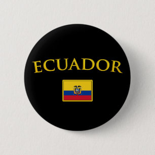 Bóton Redondo 5.08cm Equador dourado