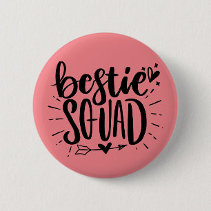 Bóton Redondo 5.08cm Equipe Melhor Amiga BFF Melhor Amiga Citação de Le