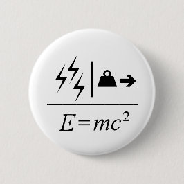 Bóton Redondo 5.08cm Equivalência de energia em massa