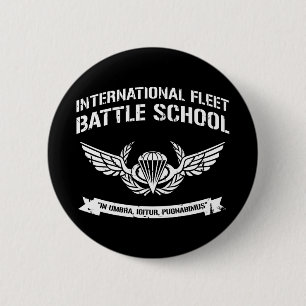 Bóton Redondo 5.08cm Escola internacional Ender da batalha da frota