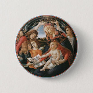 Bóton Redondo 5.08cm Escola Marm Madonna.Botticelli