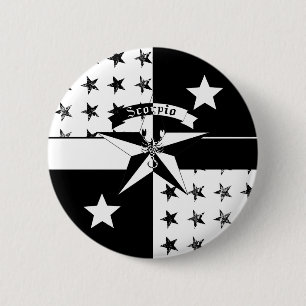 Bóton Redondo 5.08cm Escorpião