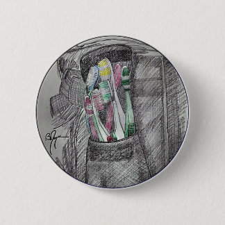 Bóton Redondo 5.08cm Escovas de dentes 2