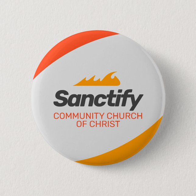 Bóton Redondo 5.08cm Espalhamento de Fogo (Frente)