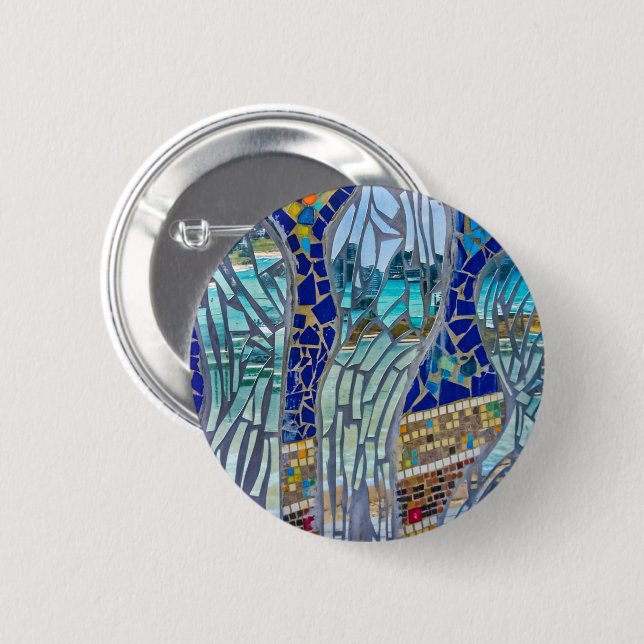 Bóton Redondo 5.08cm Espelho, espelho, diga-me... (Frente & Verso)