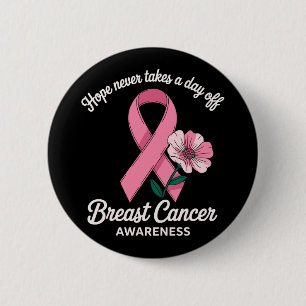 Bóton Redondo 5.08cm Esperança de apoio à sensibilização do Cancer da m