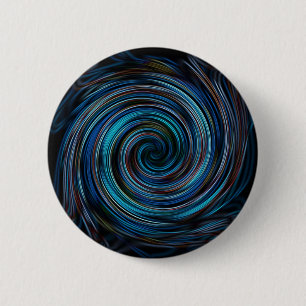 Bóton Redondo 5.08cm Espiral azul do Vortex