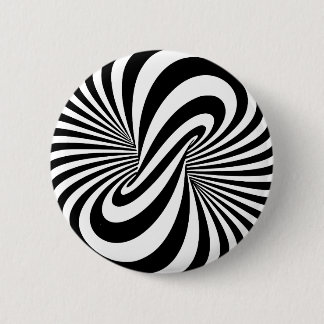 Bóton Redondo 5.08cm Espiral da ilusão óptica 3D