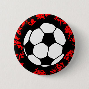 Bóton Redondo 5.08cm esplendor de futebol.