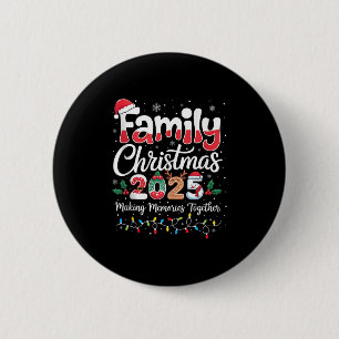 Bóton Redondo 5.08cm Esquadra S do Natal da Família 2025