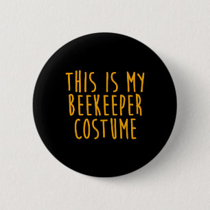 Bóton Redondo 5.08cm Esse É Meu Fantasme de Apicultor Funny Halloween C