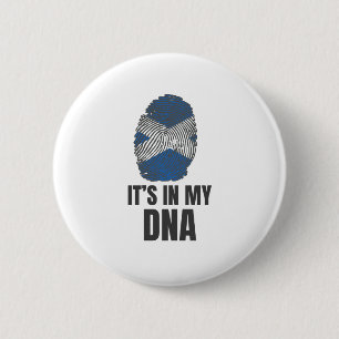 Bóton Redondo 5.08cm Está no meu DNA Orgulhoso de ser do Presente da E