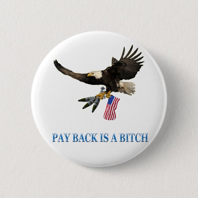 Bóton Redondo 5.08cm Estados Unidos (Frente)