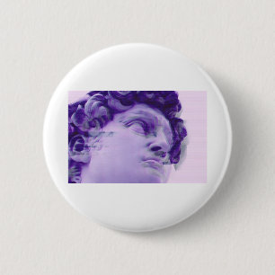 Bóton Redondo 5.08cm Estátua grega do pulso aleatório de Vaporwave