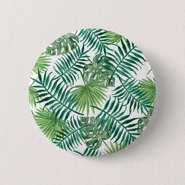Bóton Redondo 5.08cm estilo de moda bonito e rico parece verde (Frente)