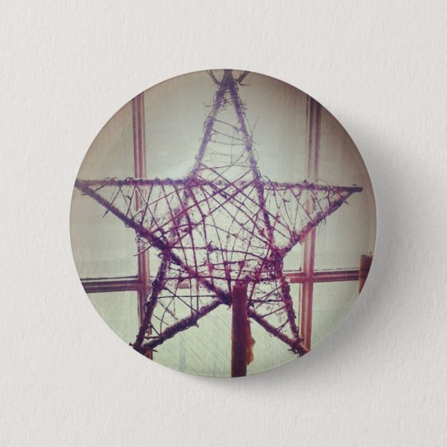 Bóton Redondo 5.08cm Estrela (Frente)