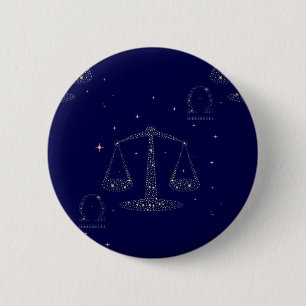 Bóton Redondo 5.08cm estrela libra