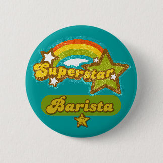 Bóton Redondo 5.08cm Estrela mundial Barista