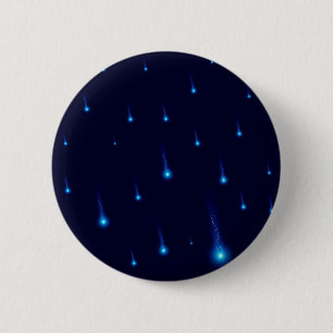 Bóton Redondo 5.08cm Estrelas de queda