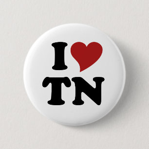 Bóton Redondo 5.08cm Eu Adoro Tennessee
