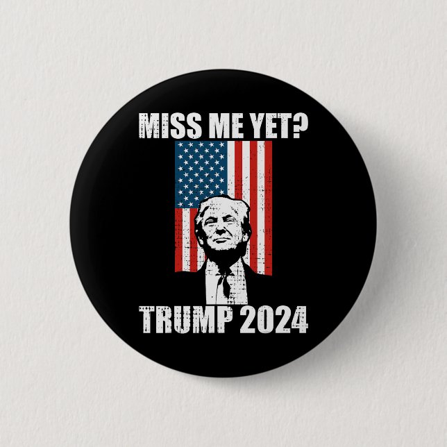Bóton Redondo 5.08cm Eu Ainda Engraçado Trump 2024 (Frente)