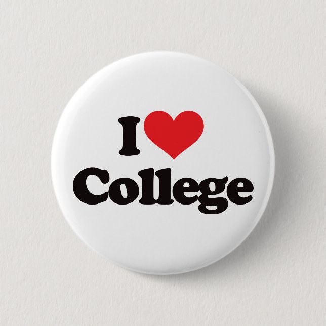 Bóton Redondo 5.08cm Eu amo (Frente)