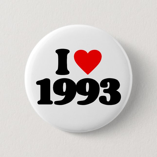 BÓTON REDONDO 5.08CM EU AMO 1993 (Frente)