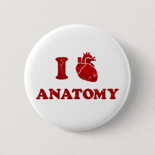 Bóton Redondo 5.08cm eu amo anatomy2