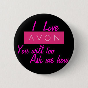 Bóton Redondo 5.08cm EU AMO Avon