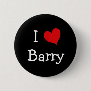 Bóton Redondo 5.08cm Eu amo Barry