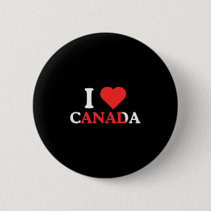 Bóton Redondo 5.08cm Eu Amo Canadá Adulto Engraçado Humor Unhingchy M