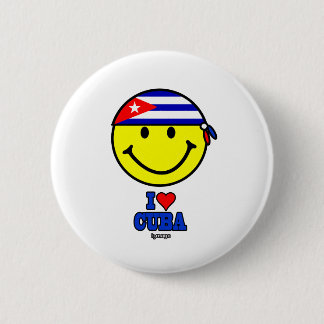 BÓTON REDONDO 5.08CM EU AMO CUBA
