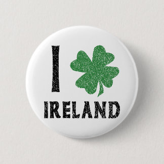 Bóton Redondo 5.08cm Eu amo Ireland