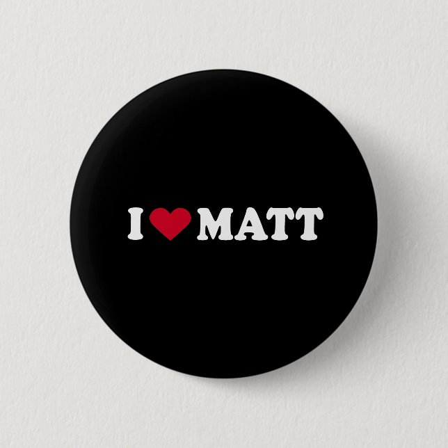 BÓTON REDONDO 5.08CM EU AMO MATT (Frente)