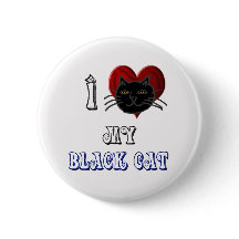 eu amo meu gato preto