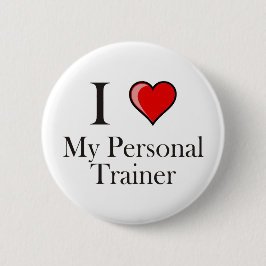 Bóton Redondo 5.08cm Eu amo meu instrutor pessoal